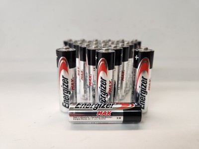Energizer AA Batteries Double A Max Alkaline Battery, 24 Count Bulk New