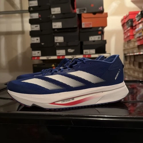 Size 10 - Adidas Adizero SL2 Collegiate Pack Kansas Jayhawks *BRAND NEW* JQ0234