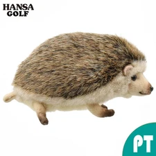 HANSA Hedgehog Putter Headcover BH8355 Plush Animal Green Genuine New