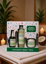 Mario Badescu Skin Care Set Coconut Body Trio New