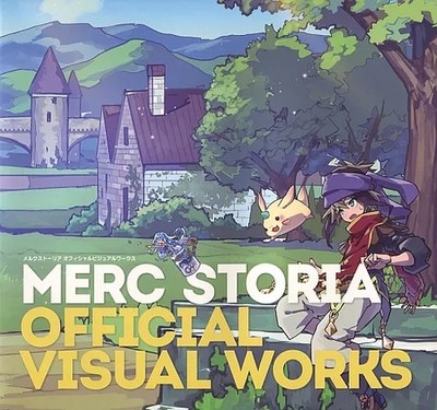 Anime Mook PCSmartphone Game Book MERC STORIA OFFICIAL WORKS