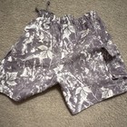 SWS Athletics Women’s XS Gray White Floral Cargo Shorts Drawstring Elastic Waist — photo 2