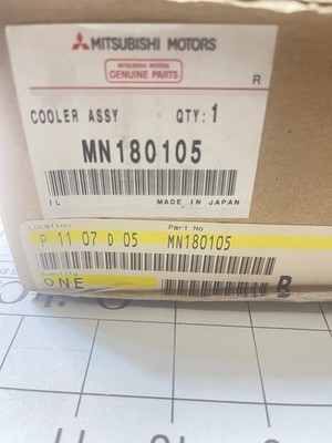 Mitsubishi NEW Genuine 2006 Lancer Evolution Engine Oil Cooler MR180105