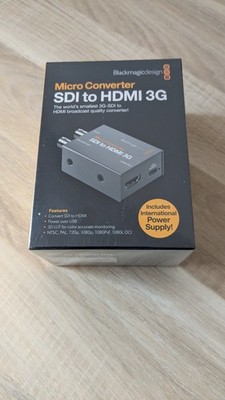 Blackmagic Design Micro Converter SDI to HDMI 3G mit Netzteil