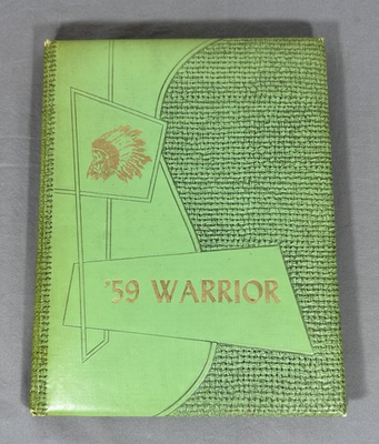 #ad 1959 Pacific High School Yearbook Warrior St. Louis Missouri Area $44.87