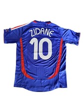 France 2006 World Cup Home Jersey - Zidane 10  Men's Size Medium  NWT
