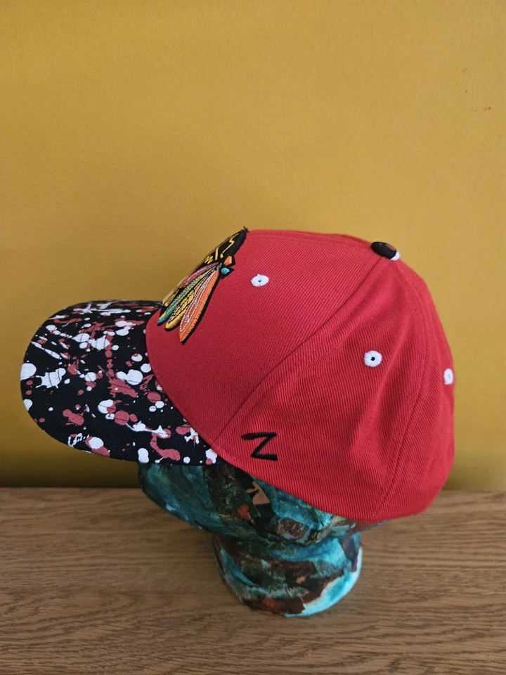 Zephyr Chicago Blackhawks Native NHL Cap #325 - Image 2 of 4