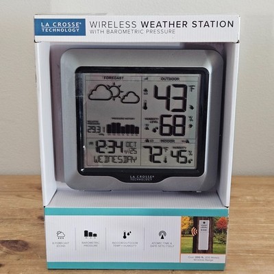 308-1417 La Crosse Technology Atomic Forecast Weather Station with TX141TH-BV3