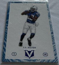 2018 Panini Vertex Football T.Y. Hilton Indianapolis Colts Blue #19 #d 08/99