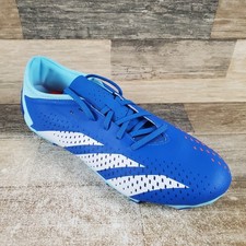 Adidas Predator Accuracy.3 Firm Ground Soccer Cleats Mens 10 Bright Royal NEW