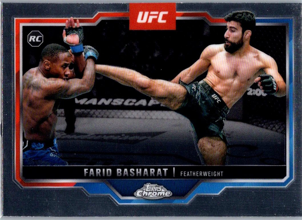 2025 Topps Chrome UFC #132 Farid Basharat