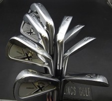 Set of 8x Callaway X Forged 2007 Irons 3-PW Stiff Steel Shafts Golf Pride Grips*