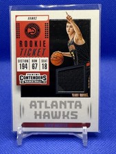 2018-19 Panini Contenders - Rookie Ticket Swatches Kevin Huerter #RT-KHT Hawks
