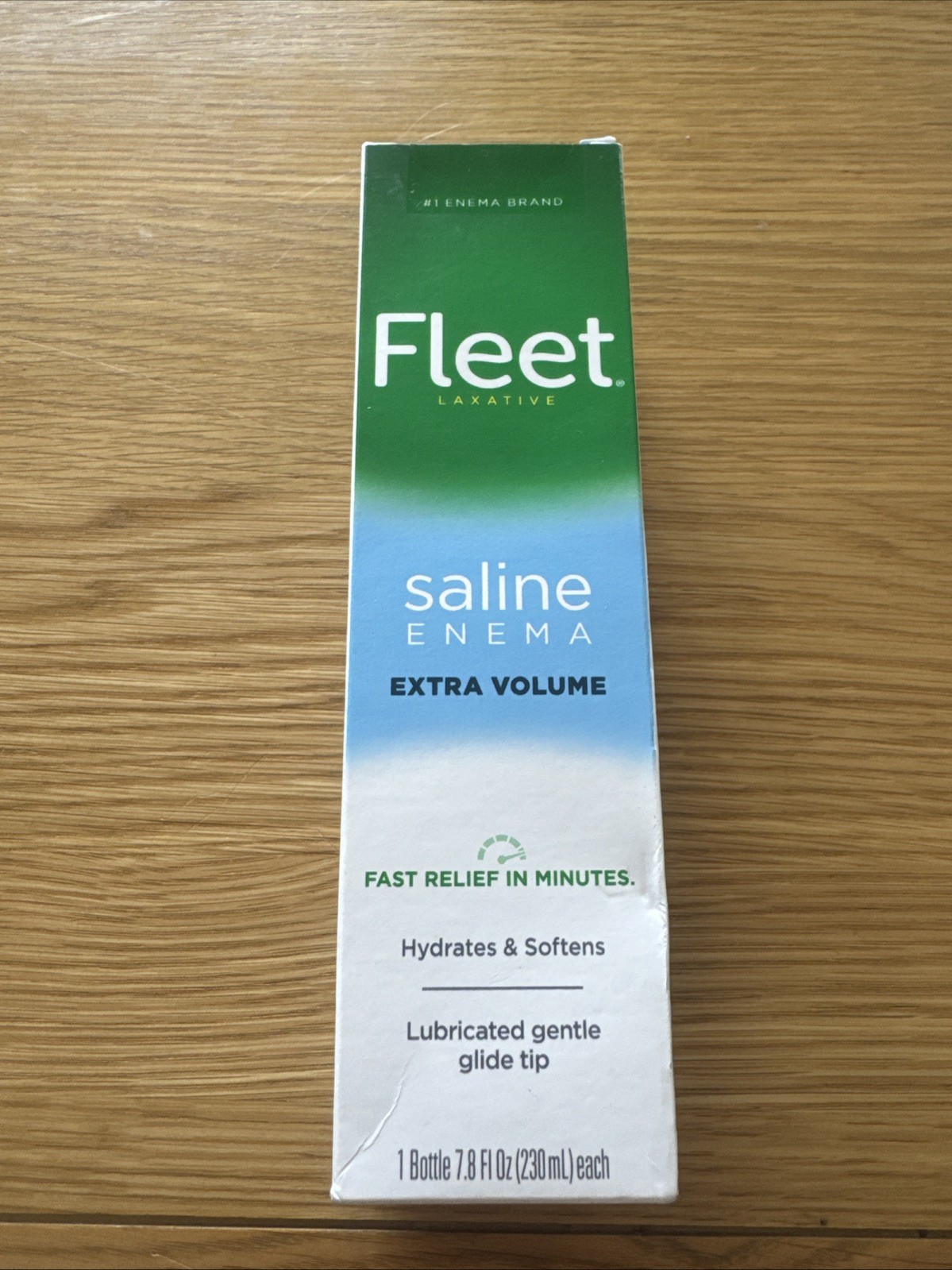 Fleet Laxative Saline Extra Enema - Adult Constipation, 7.8 fl oz New Date 10/28