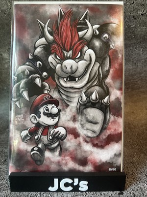 FAME: CHRIS PRATT CVR-C SCOTT & KEN FANEXPO DALLAS MARIO RED CLR SPLASH LT 50/50
