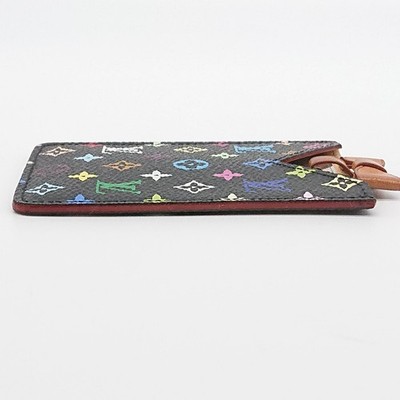 LOUIS VUITTON M92650 Monogram Card Holder Compact Mirror Murakami