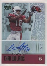 2017 Illusions Rookie Signs Trophy Collection Green 23/25 Chad Williams Auto 0c2