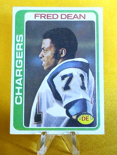 1978 Topps Football #217 Fred Dean RC (Chargers) HOF
