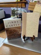 Jimmy Carter SIGNED 1st Ed Sources of Strength HB DJ 1997 Nr Fine Copy