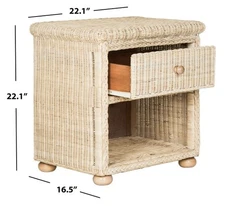 Safavieh ADIRA WICKER END TABLE, Reduced Price 2172771584 SEA8002A
