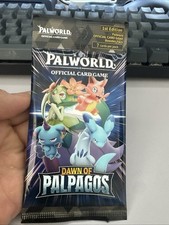 1x Palworld TCG: Dawn of Palpagos 1st Edition Booster Pack SEALED MISPRINT