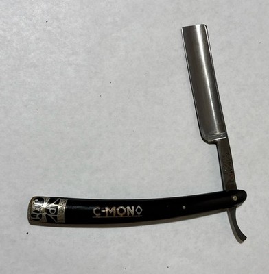 Peter J. Michels C-Mon Blackie 5/8'' straight razor, Made in Germany. 