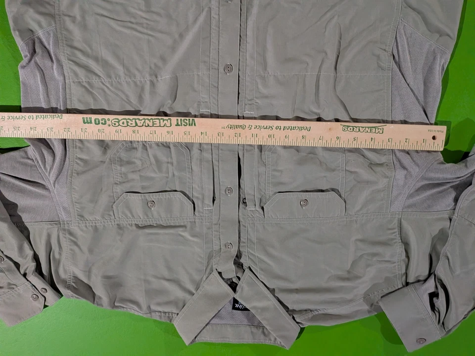 Camisa Kuhl Airspeed para Hombres 2XL Manga Larga Ventilada Senderismo Aire Libre Con Botones 7191 Foto 4 de 4