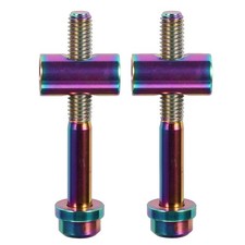 2 Pcs Sattelst&uuml;tzenschraube Schrauben Titanlegierschrauben