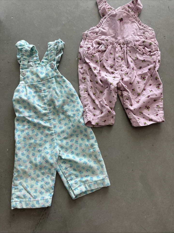 转售器捆绑包复古 Y2K 婴儿学步女孩连衫裤和连体裤 23 件 — 第 4/4 张图片