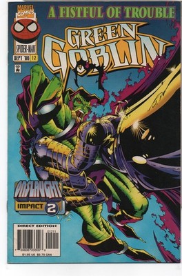 GREEN GOBLIN #12   TOM DEFALCO - JOSH HOOD COVER   1ST APPEARANCE - DIRECT