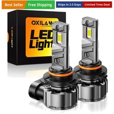 9005/HB3 LED Light Bulbs, 1000 Ultra Bright 6500K White, Cooling Fan, 99 Co...