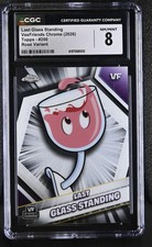 2026 Topps Veefriends Chrome Last Glass Standing #200 Rosé Variant CGC 8