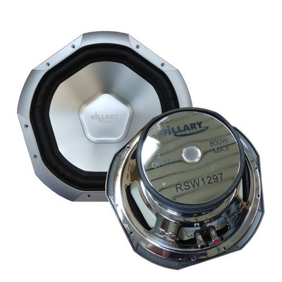 RSW1297 12'' 800W 4 Ohm Profi Car HiFi Subwoofer Power Bass
