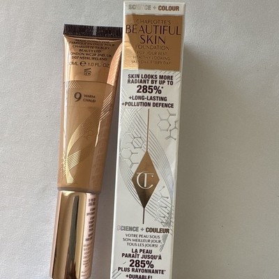 Charlotte Tilbury Beautiful Skin Foundation 9 Warm 1 fl oz