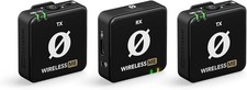 RODE Wireless ME Dual Set Wireless Mic System GainAssist 100m Black New