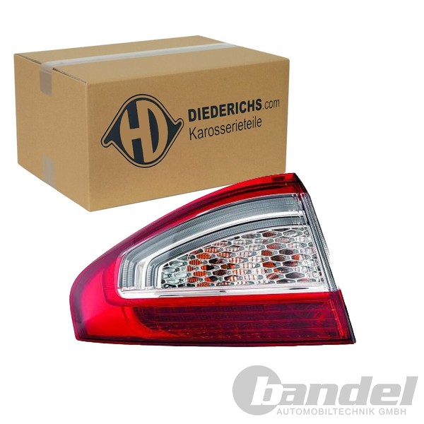 Diederichs LED PY21W RÜCkleuchte Rechts AußEn Passend FüR Ford Mondeo | 1428390-image