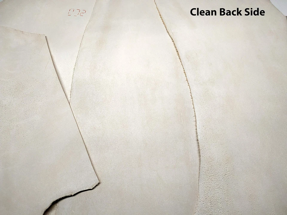 - Veg Tan Leather Pieces 3-4 Sq Feet - 1 LB large pieces and medium scraps | ... - Image 2 of 4