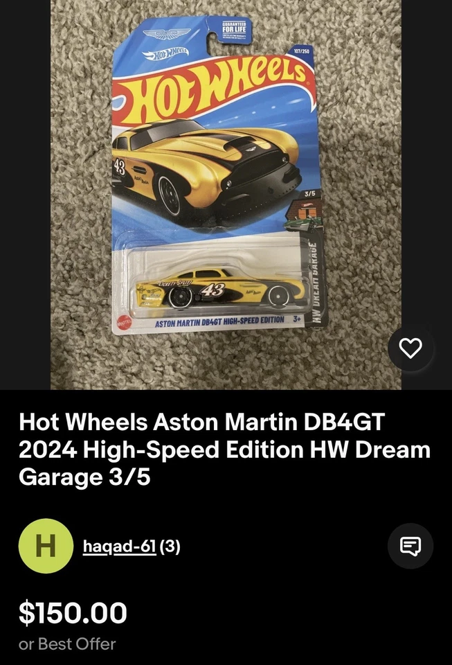 Hot Wheels: Aston Martin DB4GT edición de alta velocidad #3/5 Foto 3 de 3