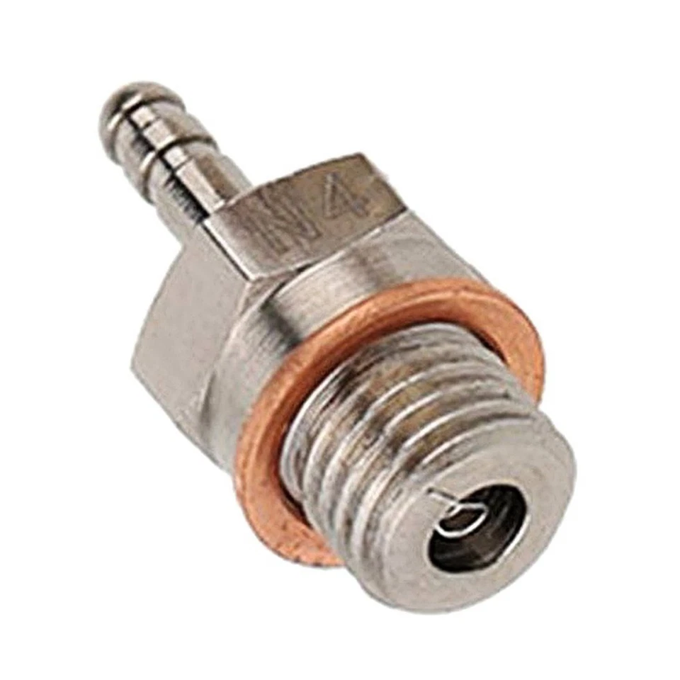 70117 Hot Spark Glow Plug No.4 N4 Platinum/Iridium Super Glow-Plug for RC HSP... - Image 2 of 4