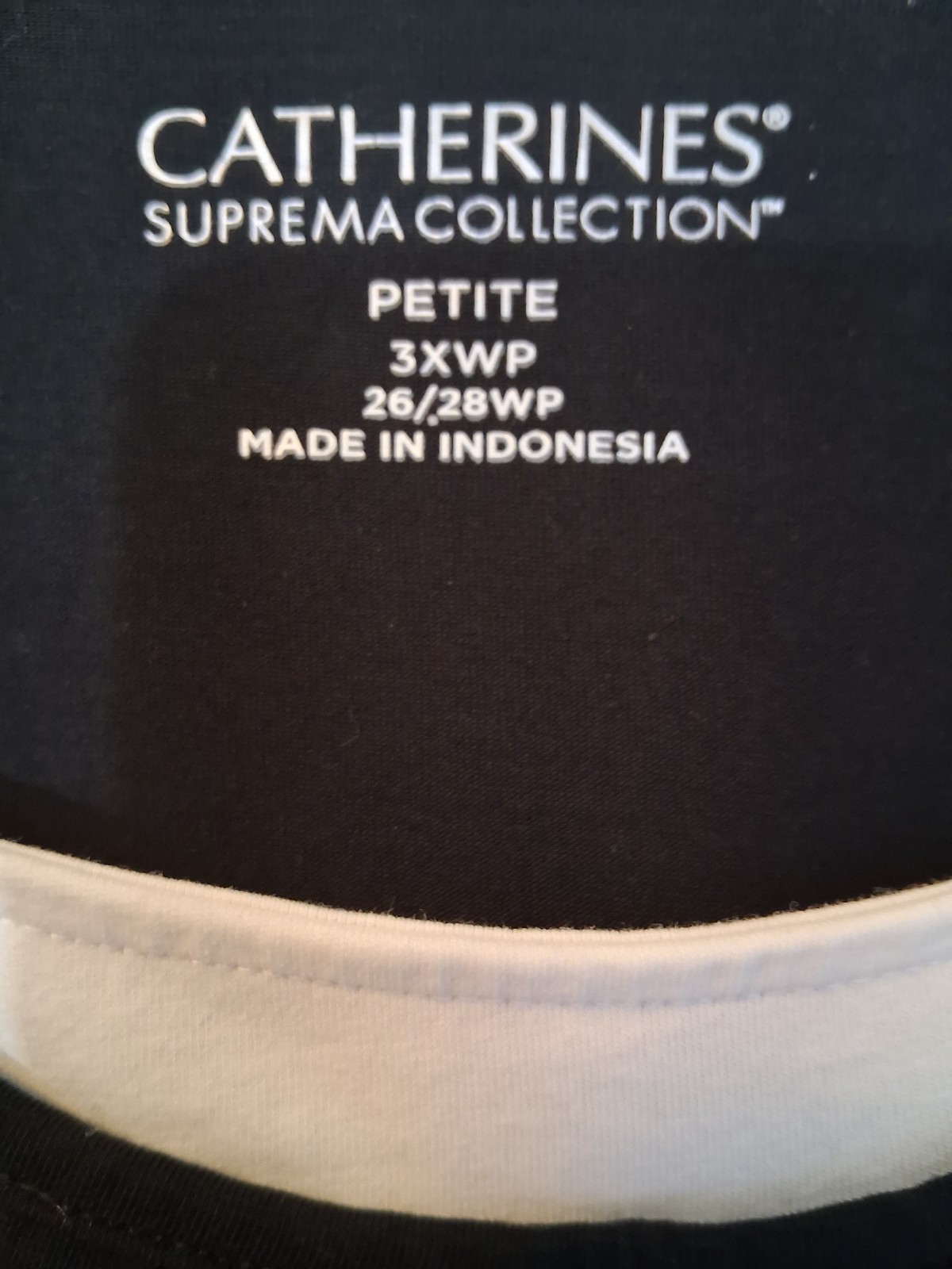 Catherines Suprema Collection Women's Black White… - image 6