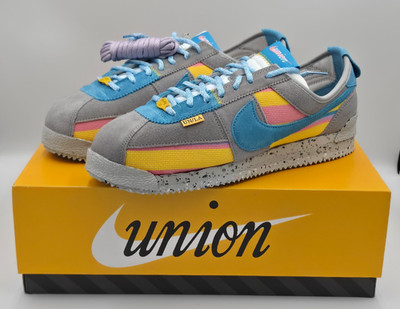 Nike x Union LA Cortez SP Smoke Grey Blue Fury DR1413 002 Men s 10.5 New