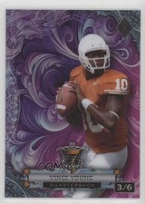 2024 7 Card Studs Combo Diamond Fire Scrolls Purple Rainbow Foil 3/6 Vince Young