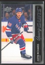 2021-22 UD Series 2 Justin Richards 480 Young Guns RC