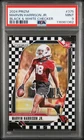 2024 PANINI PRIZM B&W CHECKER #375 MARVIN HARRISON JR. ROOKIE RC PSA 9