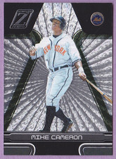 2005 Donruss Zenith Museum Collection #184 Mike Cameron New York Mets