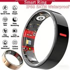 Smart Health Ring Fitness Tracker Heart Sleep Tracking For iOS Android Size 7-13