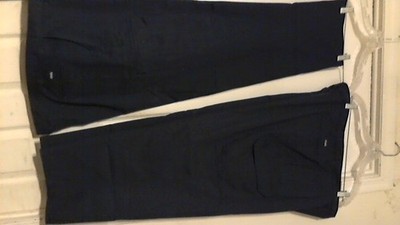 CINTAS COMFORT FLEX  CARGO WORK PANTS ( 48X30 ) ( Lot of 3 ) BLUE PRE-OWNED