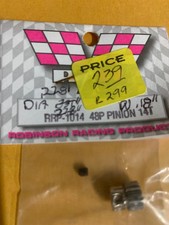 Robinson Racing Products .6 Mod Steel Pinion Gear 48P 14T RC Car Truck NOS HTF