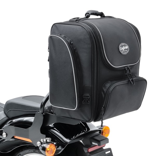 Sissybar Tasche FüR Kawasaki VN 1500 Classic / Tourer TM4 39-49L Sw-image