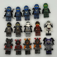 LEGO Ninjago Hands Of Time Minifigura Lote Kai Cole Jay Zane Ultravioleta Lote (15)